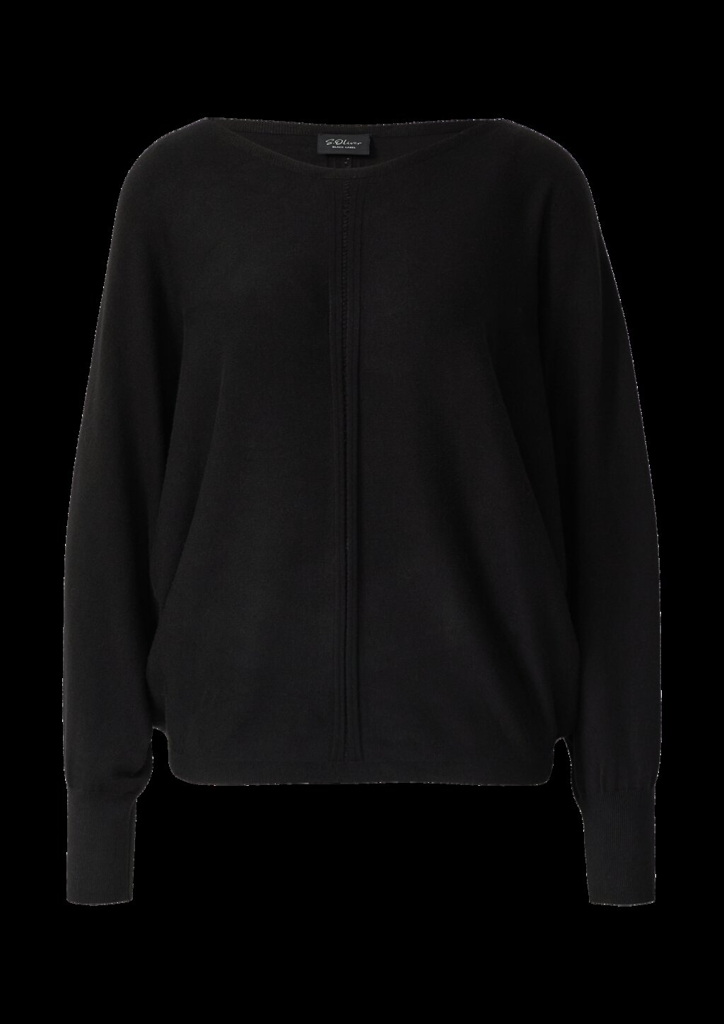 Feinstrick-Pullover im Relaxed Fit mit Ajour-Details
