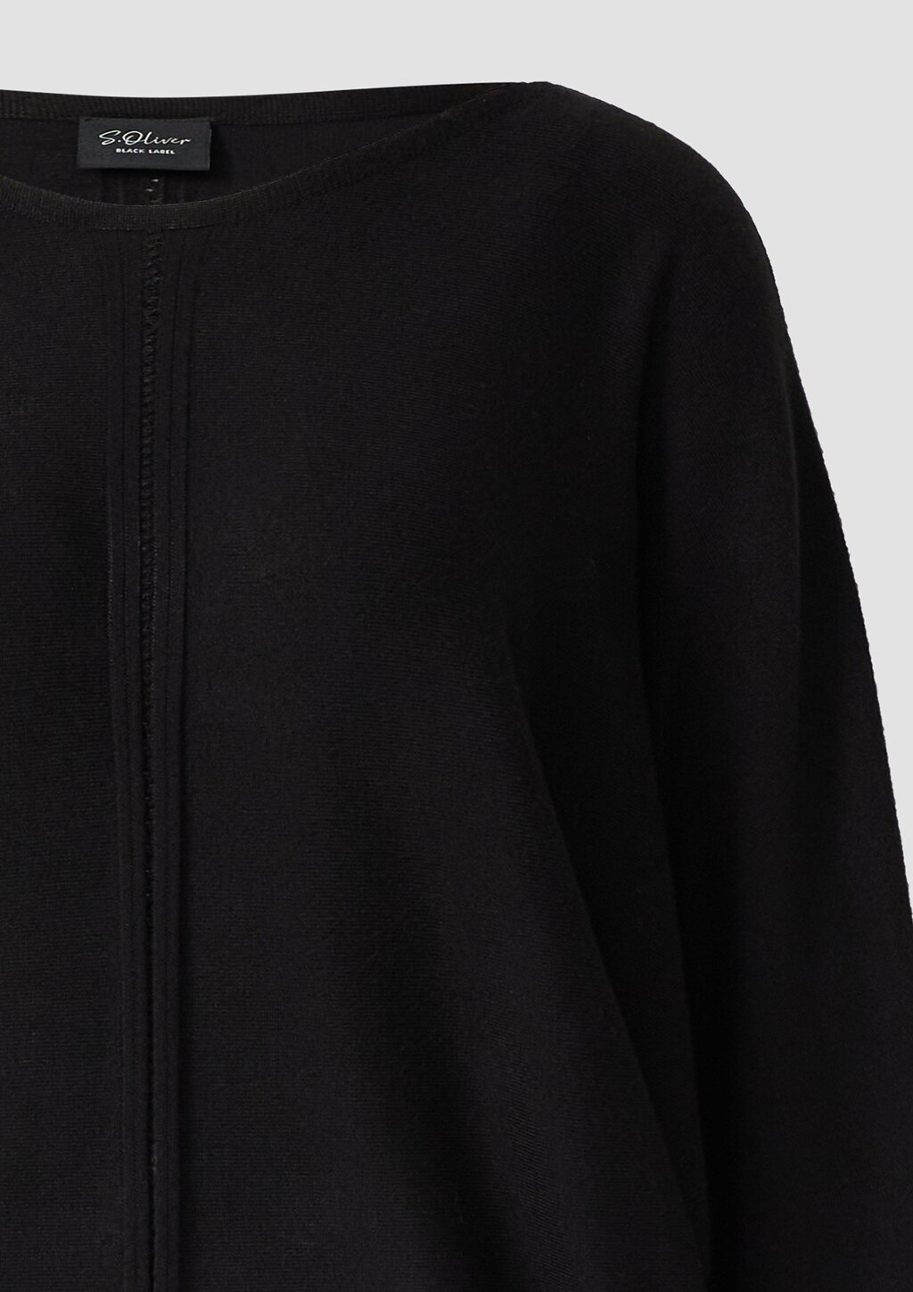 Feinstrick-Pullover im Relaxed Fit mit Ajour-Details