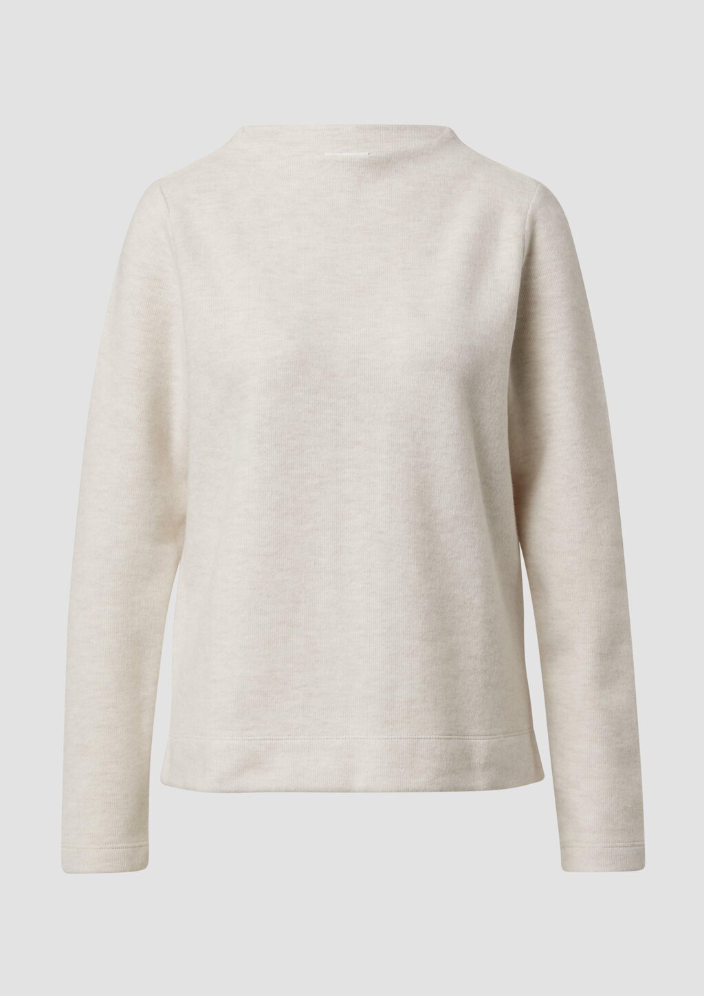 Weiches Sweatshirt mit Stehkragen