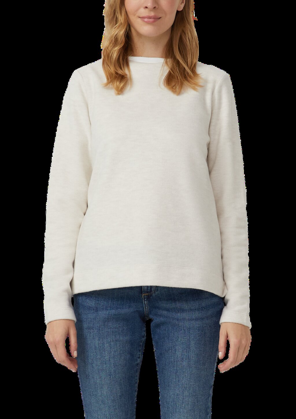 Weiches Sweatshirt mit Stehkragen