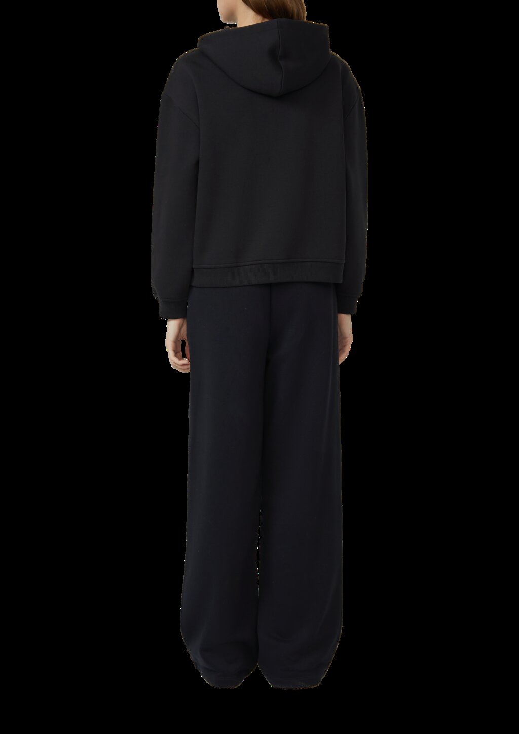 Weiche Sweatjacke mit Schmuckstein-Detail