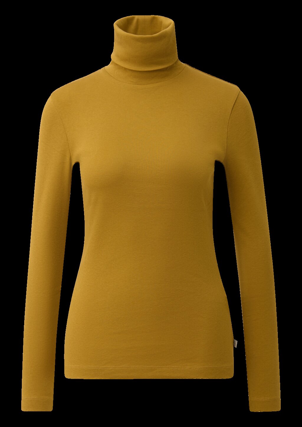 Baumwollshirt mit Rollkragen