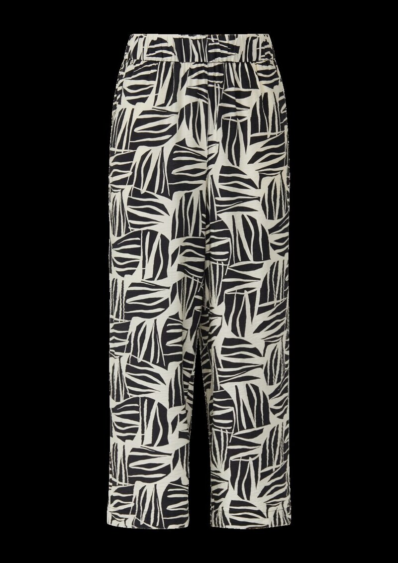 Culotte aus Viskosemix mit All-over-Print