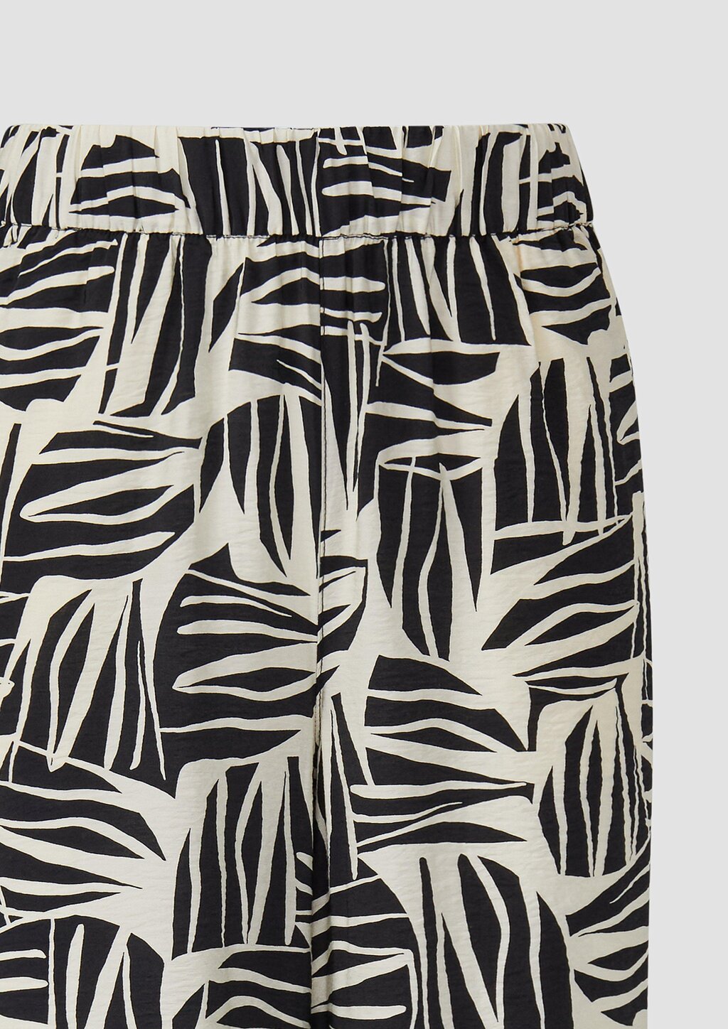 Culotte aus Viskosemix mit All-over-Print