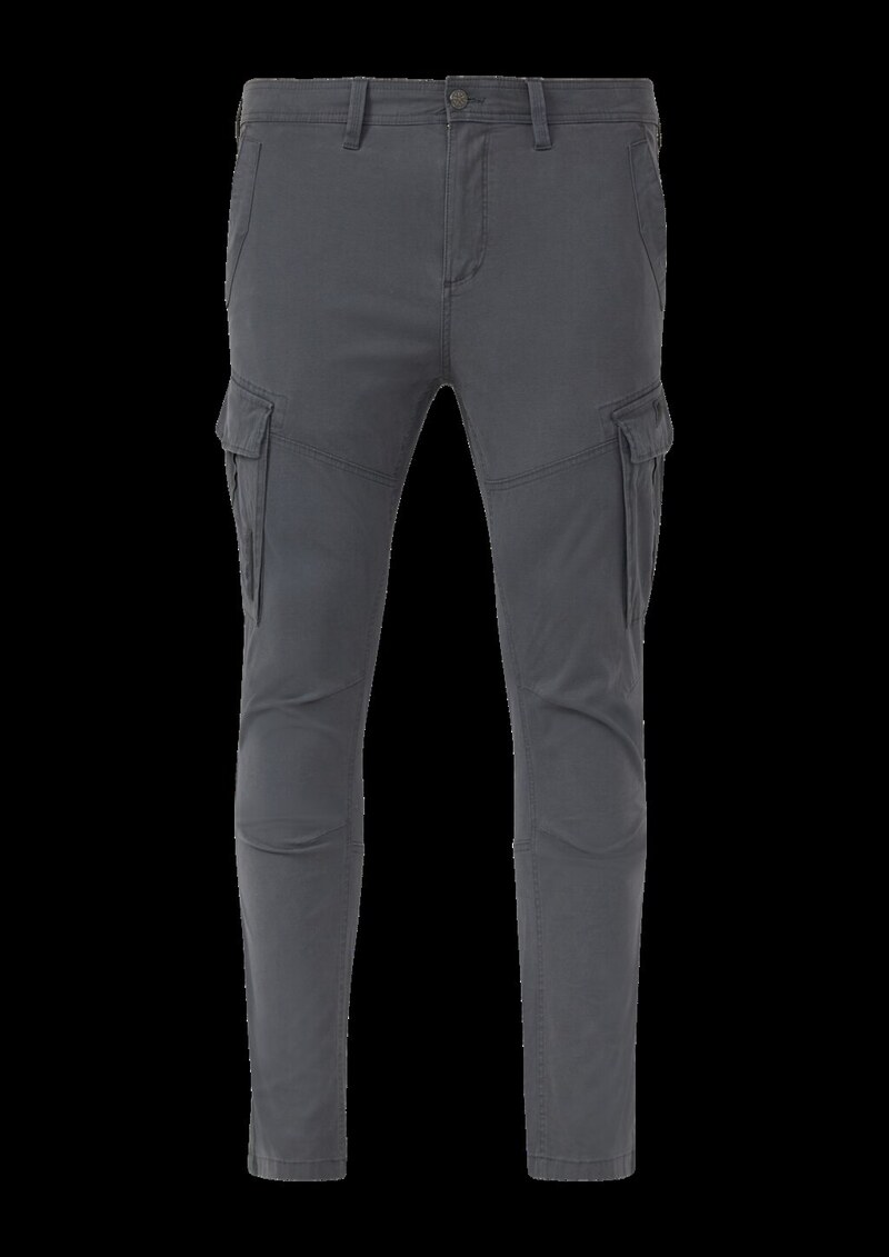 Phoenix: Cargopants aus Baumwollmix mit Struktur und Label-Details
