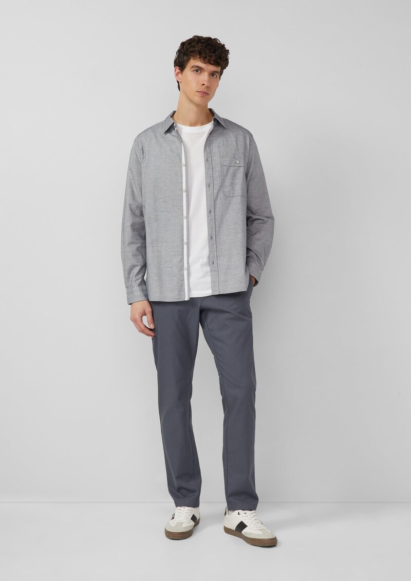 Phoenix: Strukturierte Chinohose aus Baumwollstretch