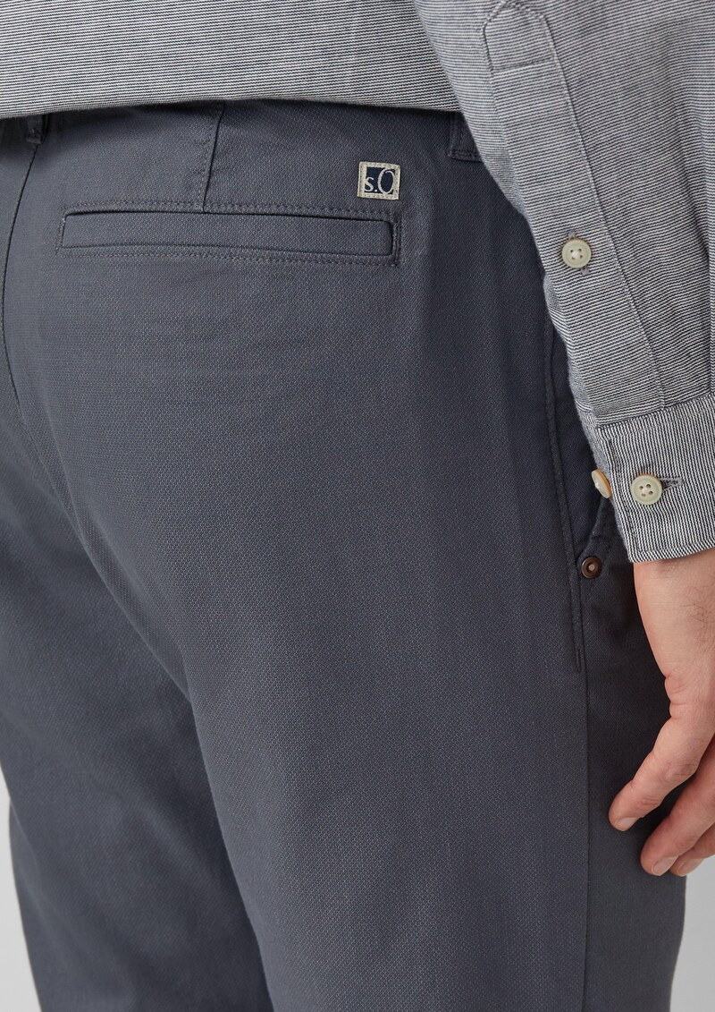 Phoenix: Strukturierte Chinohose aus Baumwollstretch