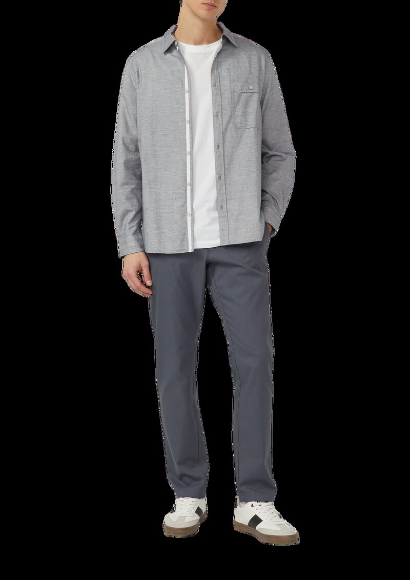 Phoenix: Strukturierte Chinohose aus Baumwollstretch