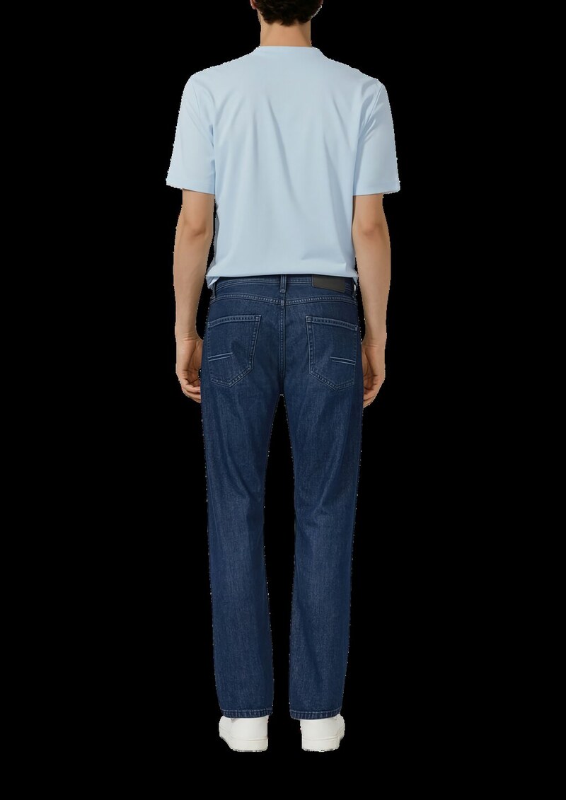 Baumwoll-T-Shirt mit Logo-Print