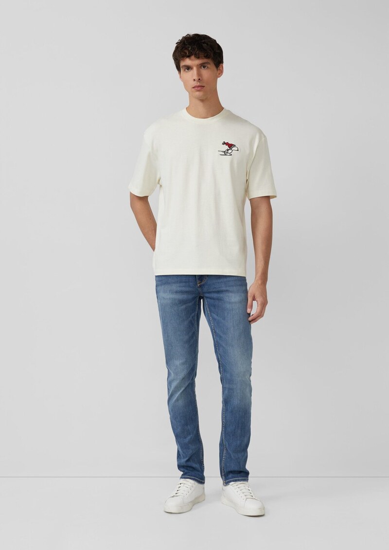 T-Shirt mit Peanuts®-Artwork im Relaxed Fit