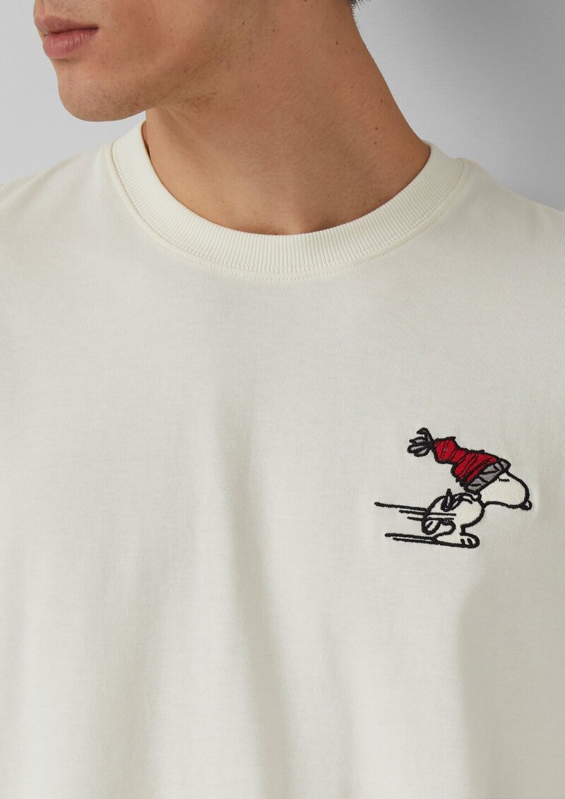 T-Shirt mit Peanuts®-Artwork im Relaxed Fit