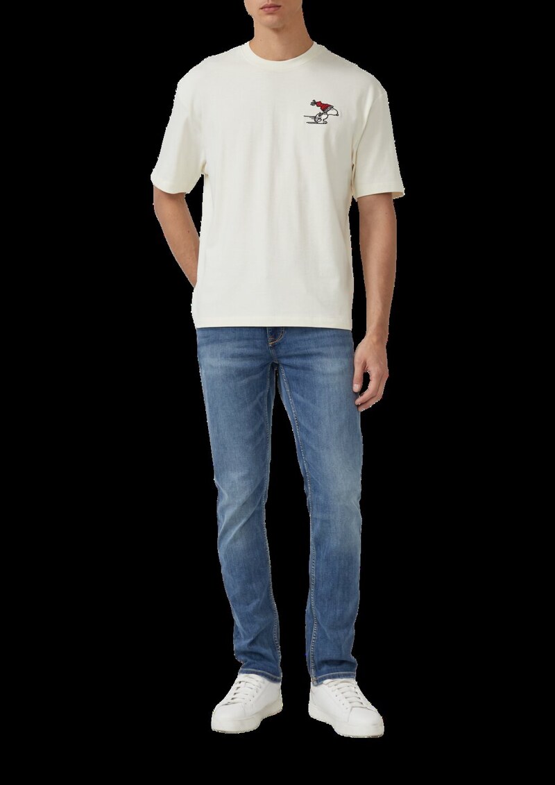 T-Shirt mit Peanuts®-Artwork im Relaxed Fit