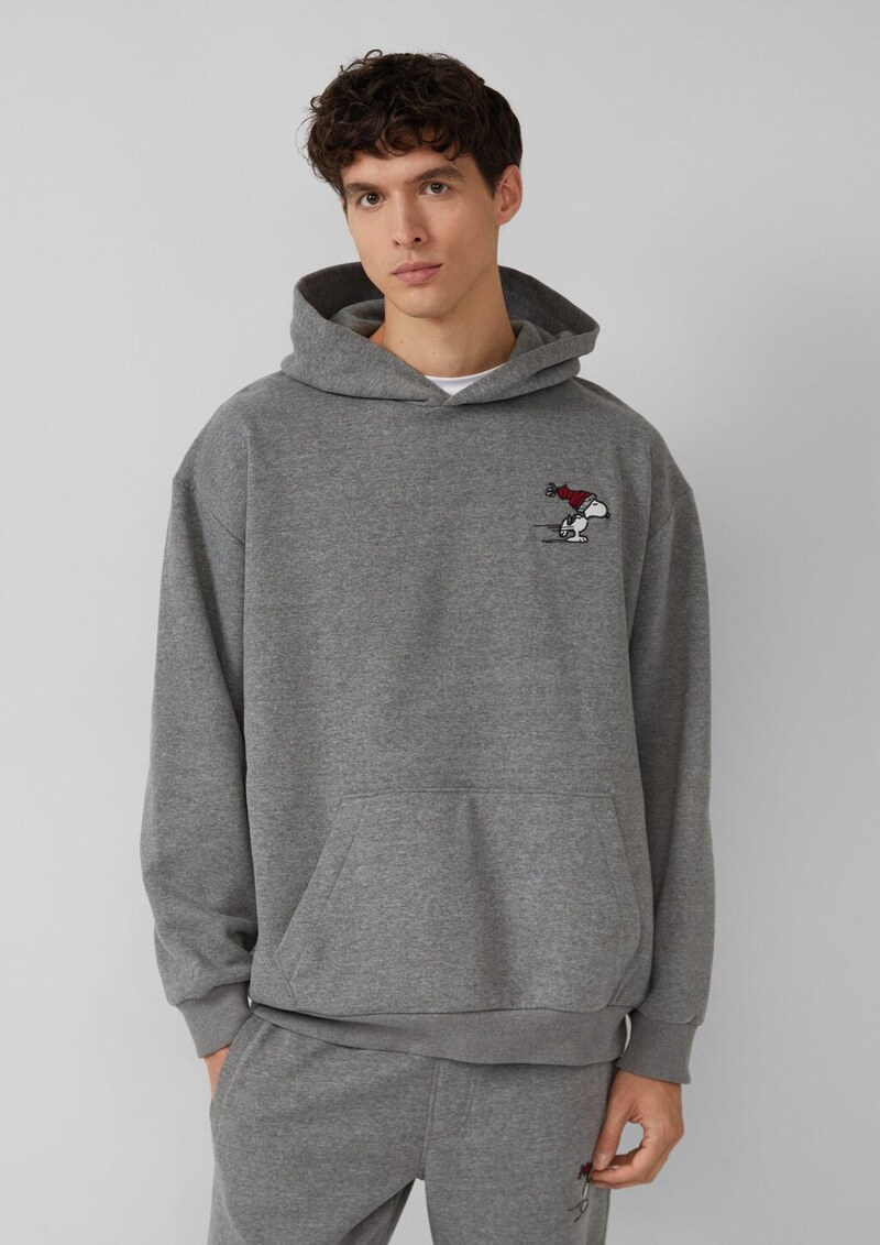 Kapuzen-Sweatshirt im Relaxed Fit mit Peanuts®-Artwork