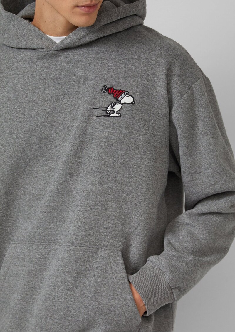 Kapuzen-Sweatshirt im Relaxed Fit mit Peanuts®-Artwork