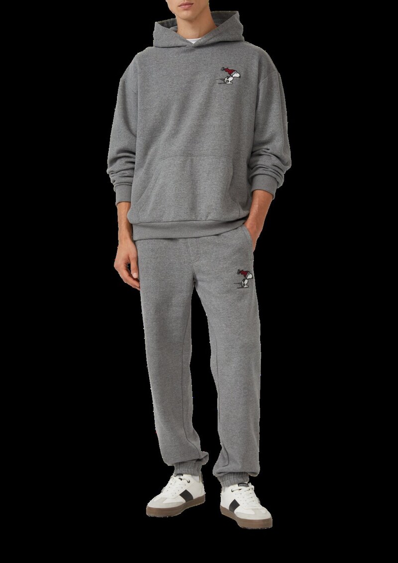 Kapuzen-Sweatshirt im Relaxed Fit mit Peanuts®-Artwork