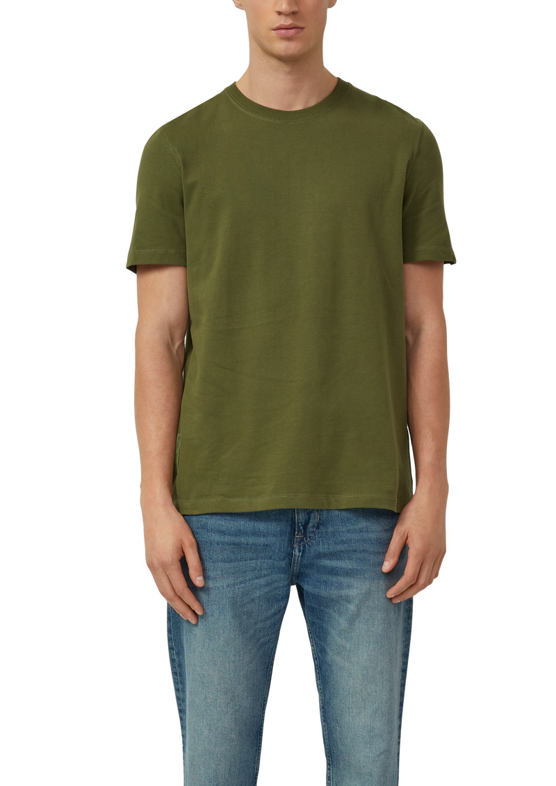 Softes T-Shirt aus Heavy Jersey mit Label-Details