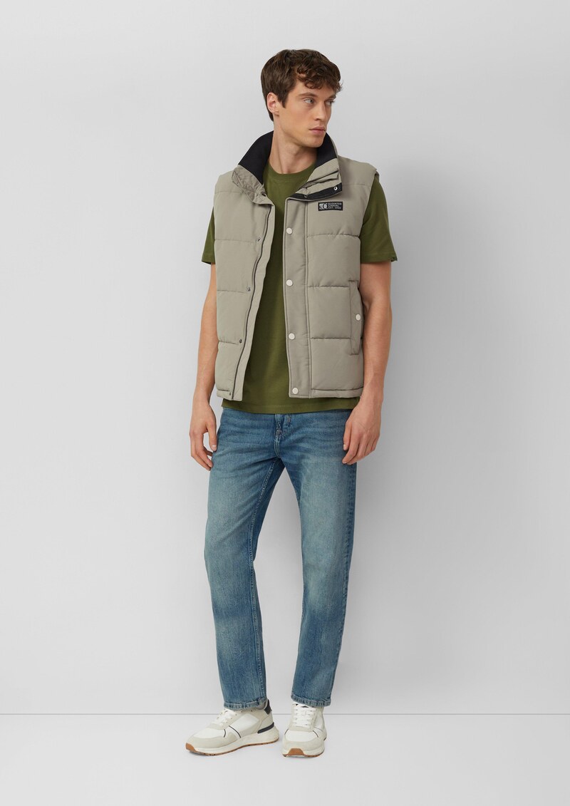 Softes T-Shirt aus Heavy Jersey mit Label-Details