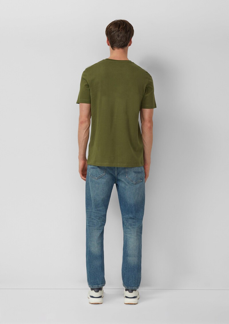 Softes T-Shirt aus Heavy Jersey mit Label-Details