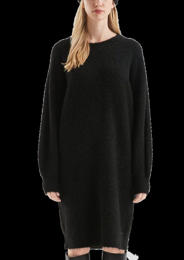 Flauschiges Strickkleid