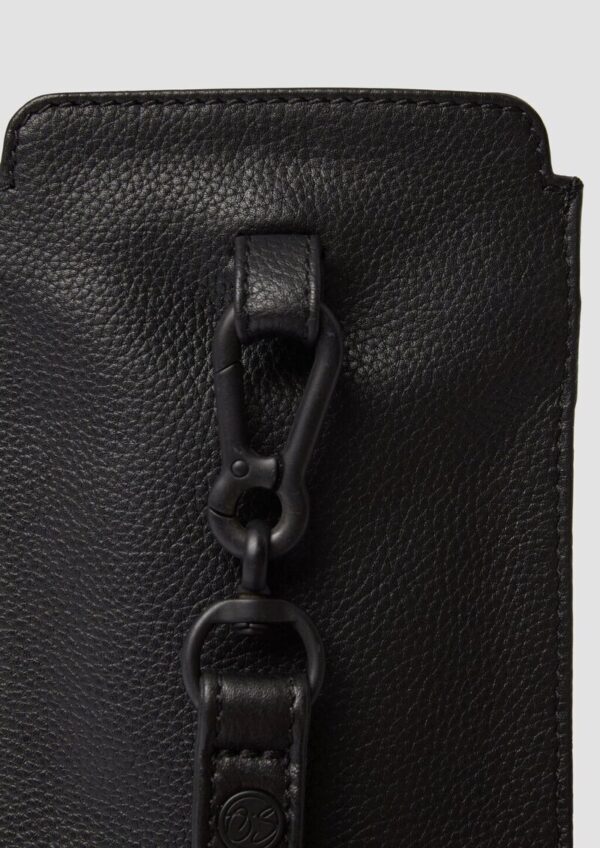 Edle Handy-Tasche aus Leder mit abnehmbarem Tragegurt