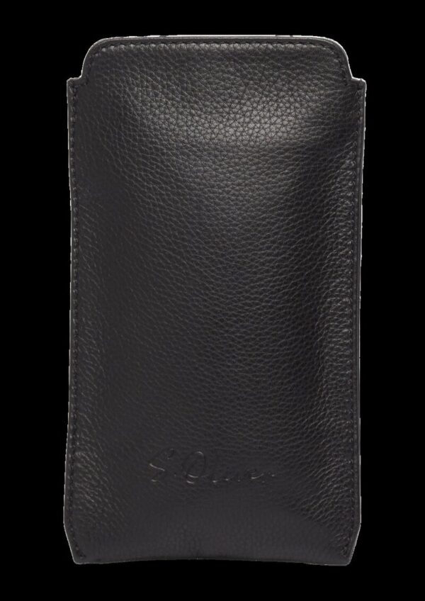 Edle Handy-Tasche aus Leder mit abnehmbarem Tragegurt
