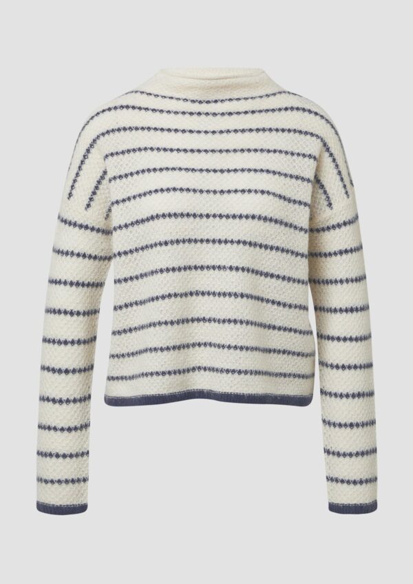 Softer Strickpullover aus Alpakamix