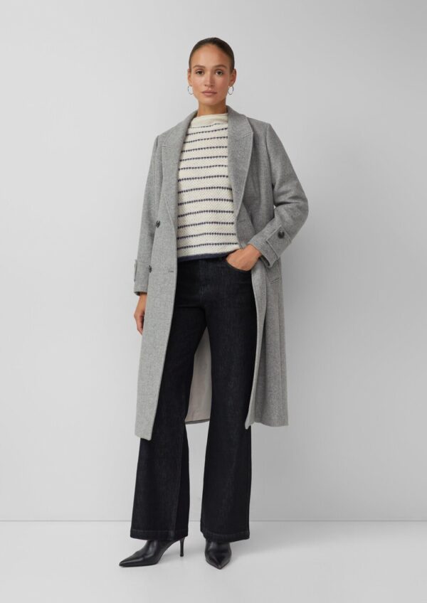 Softer Strickpullover aus Alpakamix