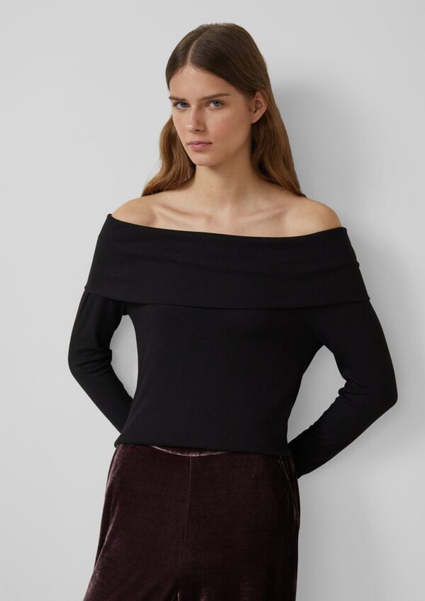 Off-Shoulder-Longsleeve