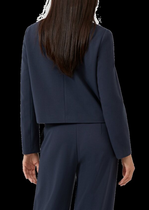 Boxy-Jacke mit leichtem Futter und Hemdkragen