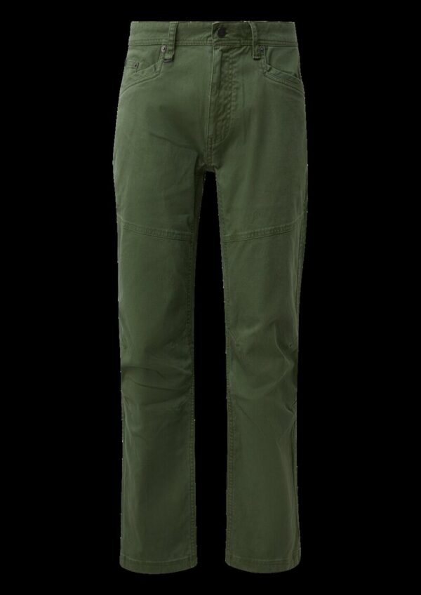 Regular-Fit-Hose aus Baumwollstretch im Workerstyle