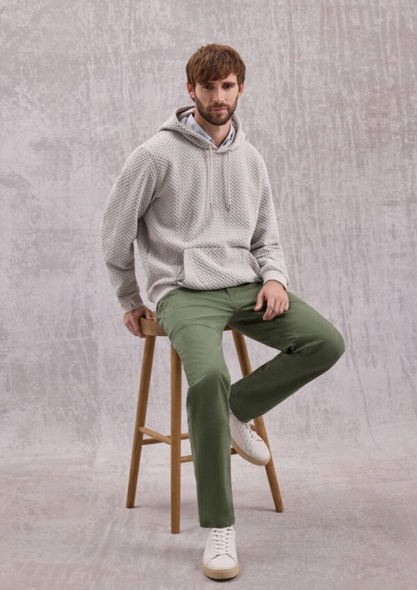 Regular-Fit-Hose aus Baumwollstretch im Workerstyle