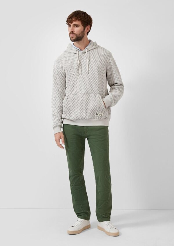 Regular-Fit-Hose aus Baumwollstretch im Workerstyle