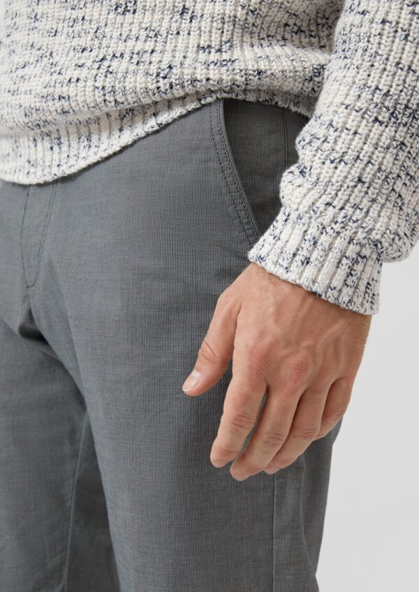 Phoenix: Regular Fit / Fein strukturierte Chino