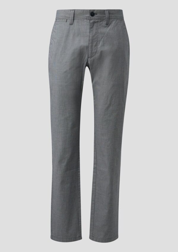 Phoenix: Regular Fit / Fein strukturierte Chino