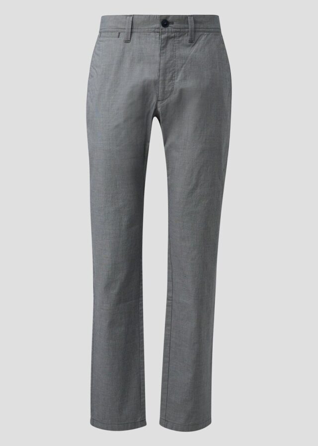 Phoenix: Regular Fit / Fein strukturierte Chino
