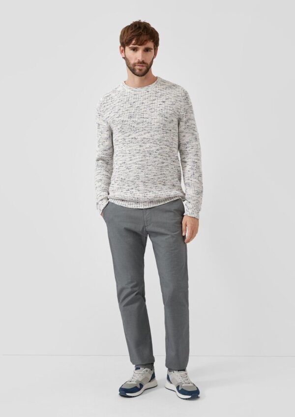 Phoenix: Regular Fit / Fein strukturierte Chino