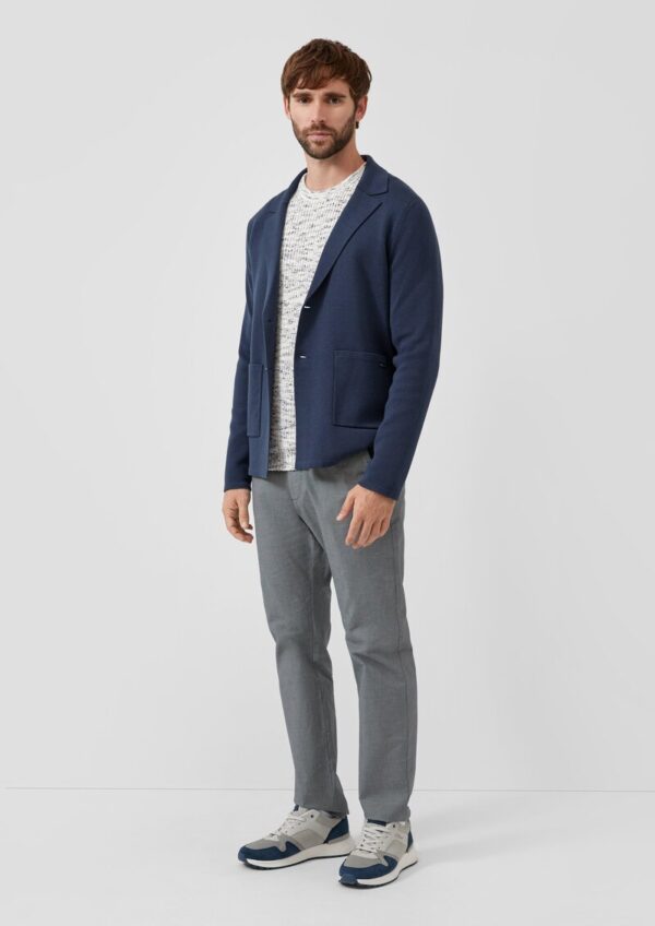 Phoenix: Regular Fit / Fein strukturierte Chino