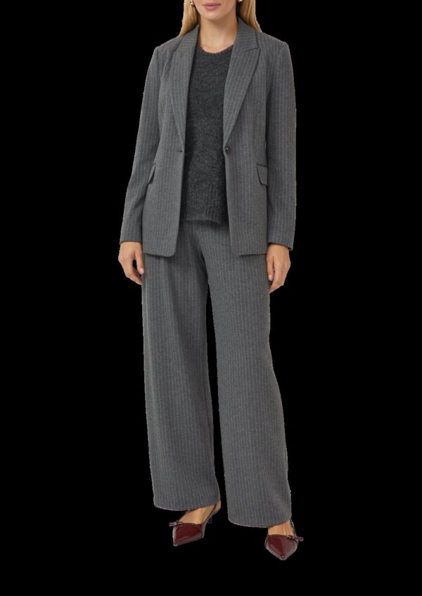 Pullunder aus Bouclé-Strick mit seitlichen Schmuck-Details