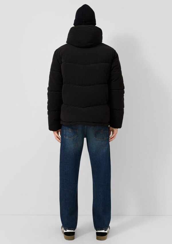 Wattierte Cordjacke mit Steppung