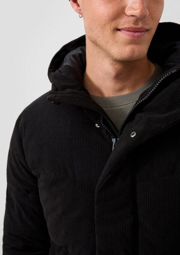 Wattierte Cordjacke mit Steppung