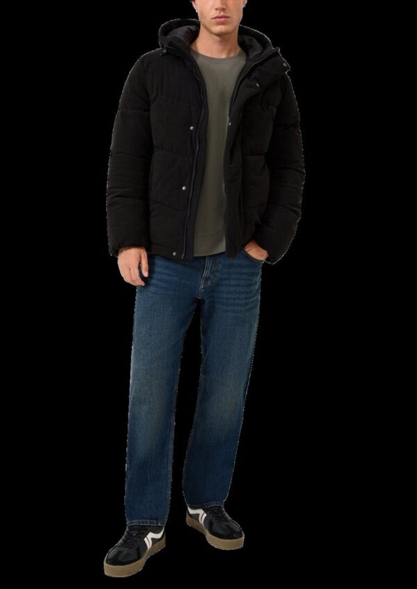 Wattierte Cordjacke mit Steppung