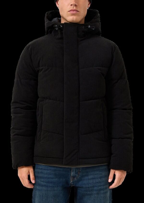 Wattierte Cordjacke mit Steppung