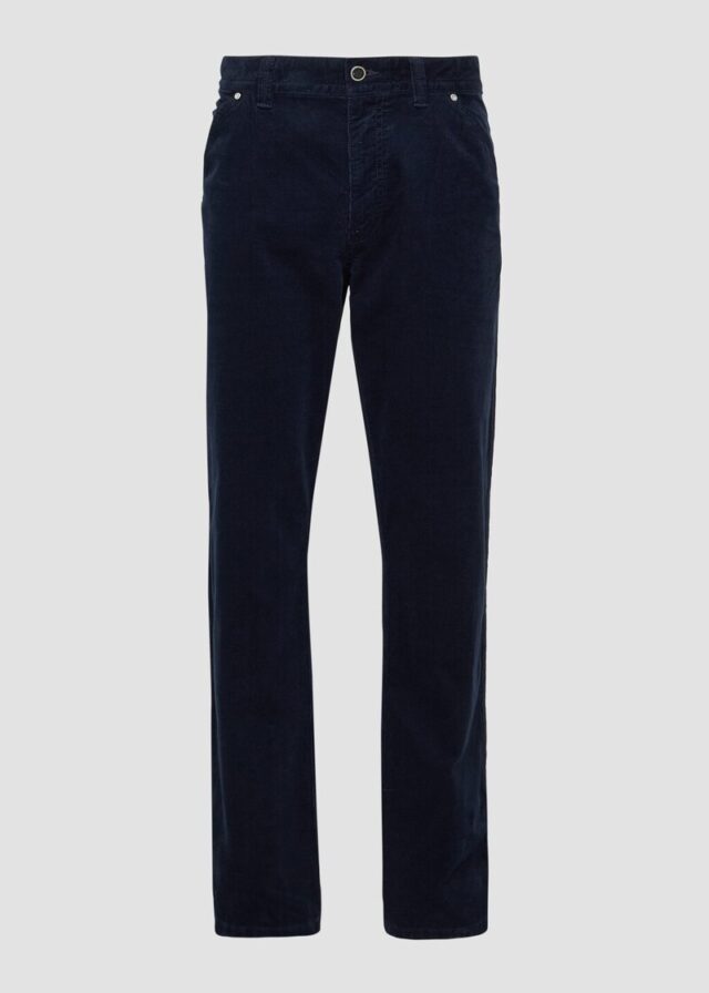 Cordhose im Regular Fit aus Baumwollstretch