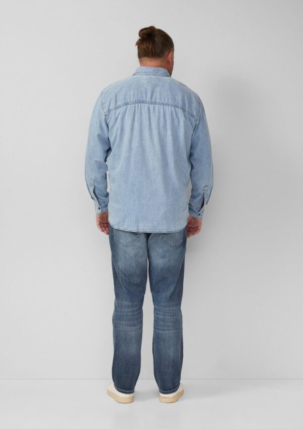 Regular Fit: Lässiges Jeanshemd aus Baumwolle