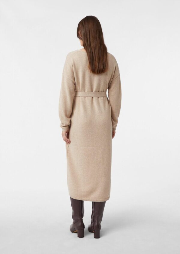 Midi-Kleid aus Wollmix im Relaxed Fit