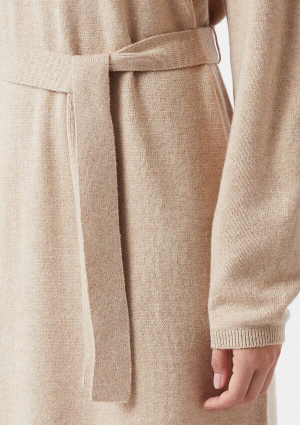 Midi-Kleid aus Wollmix im Relaxed Fit