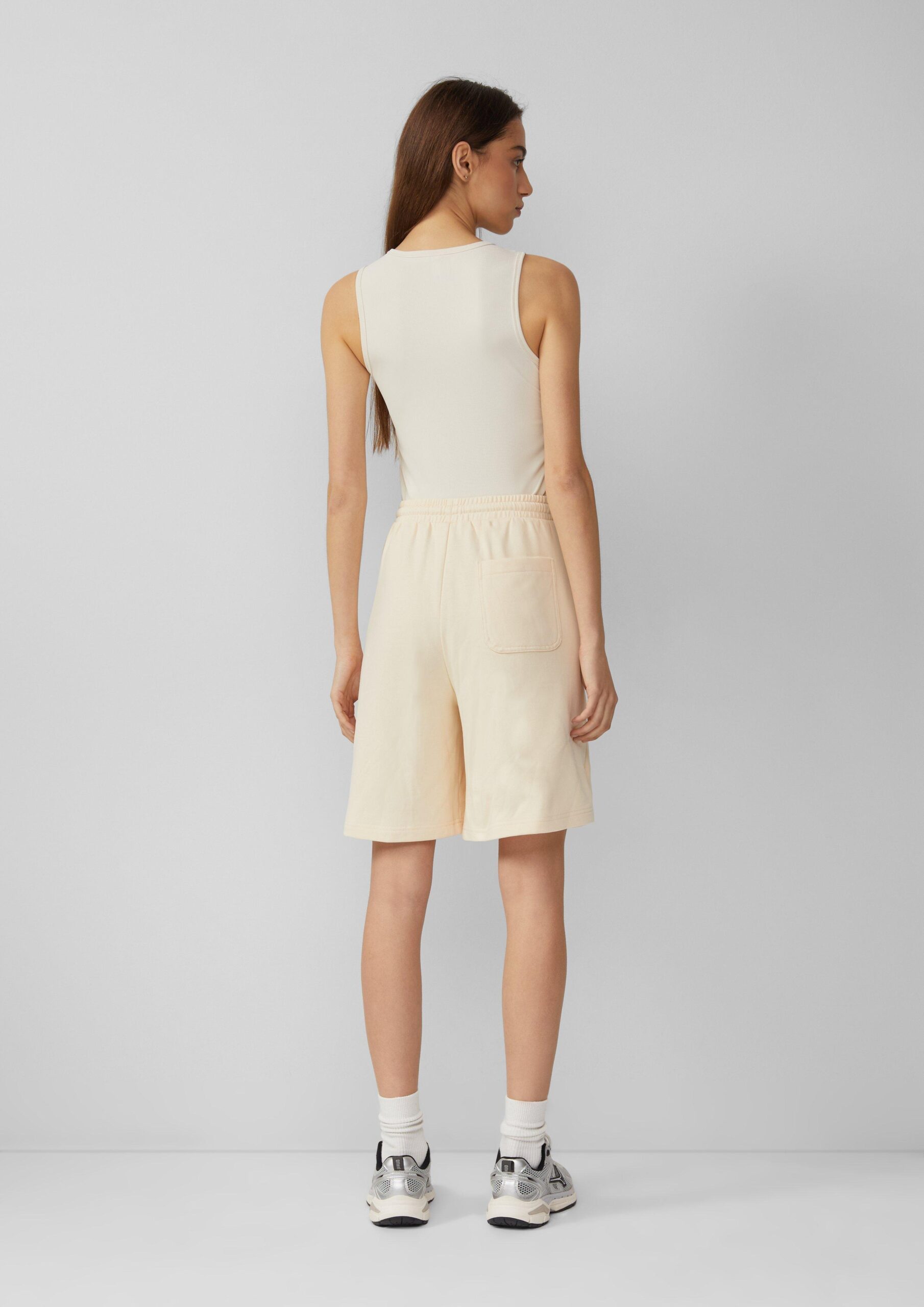 Ripptop mit seitlicher Raffung | QS x Vanessa Mai