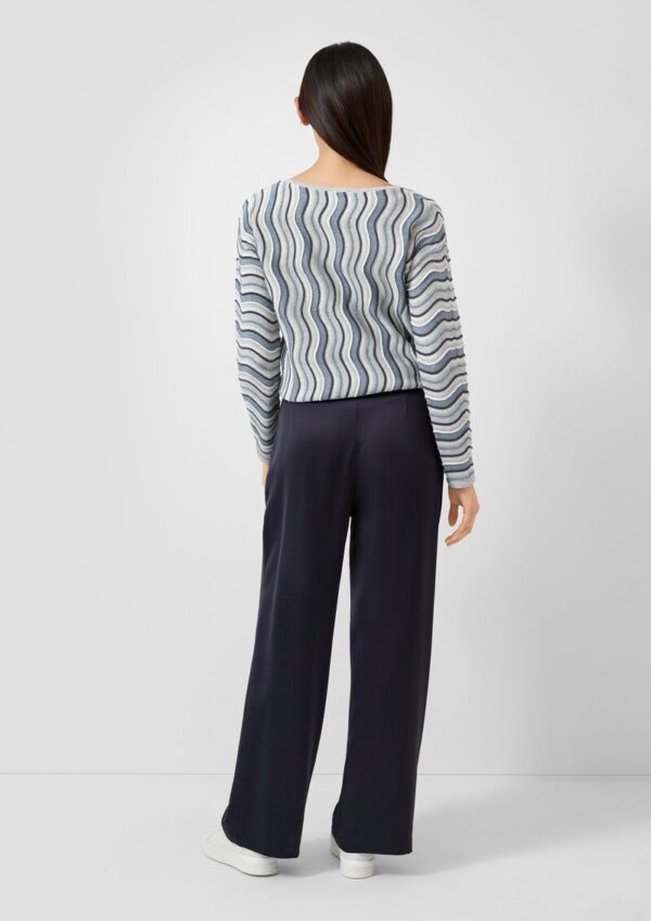 Hose mit Extra Wide Leg und Gürtel im Relaxed Fit