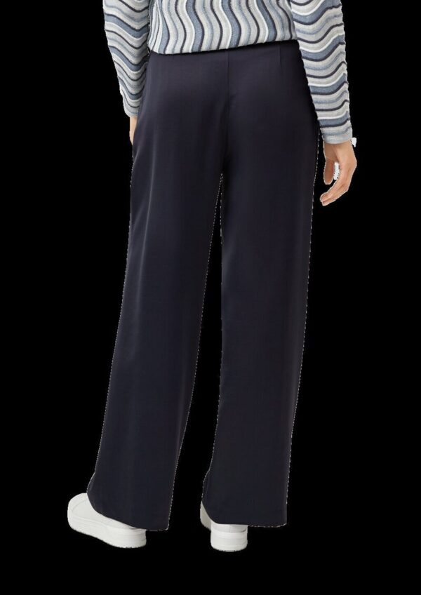 Hose mit Extra Wide Leg und Gürtel im Relaxed Fit