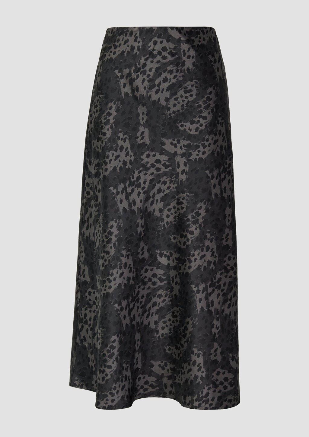 Leichter Midirock mit Elastikbund